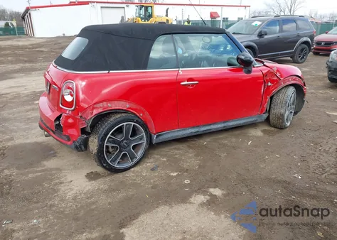 2015 Mini Convertible Cooper S z USA, uszkodzony, nr VIN WMWZP3C51FT708743